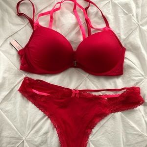 NWT bra & thong set from VS